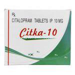 シトカ-10  セレクサジェネリック シタロプラム 10mg 箱